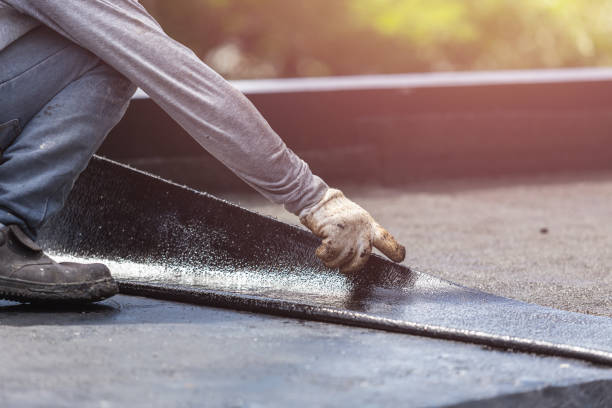 Professional Emergency Waterproofing technician working in Lake Hopatcong, NJ